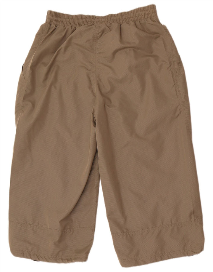 Męskie spodnie dresowe Reebok Capri, małe, nylonowe khaki
