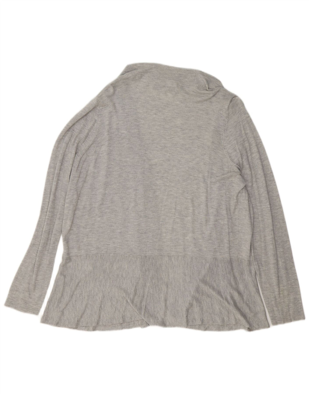 MARKS & SPENCER Damski sweter rozpinany UK 20 2XL Szary nakrapiany