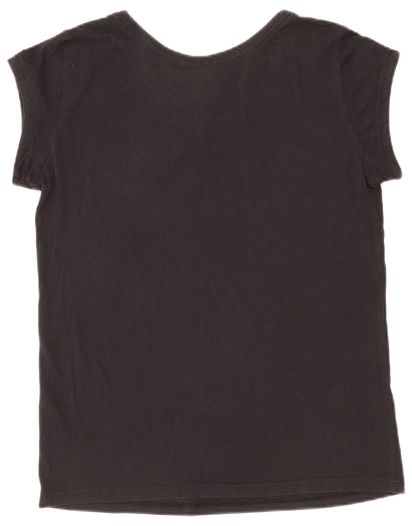 Damska koszulka graficzna Adidas Top UK 12 Medium Black