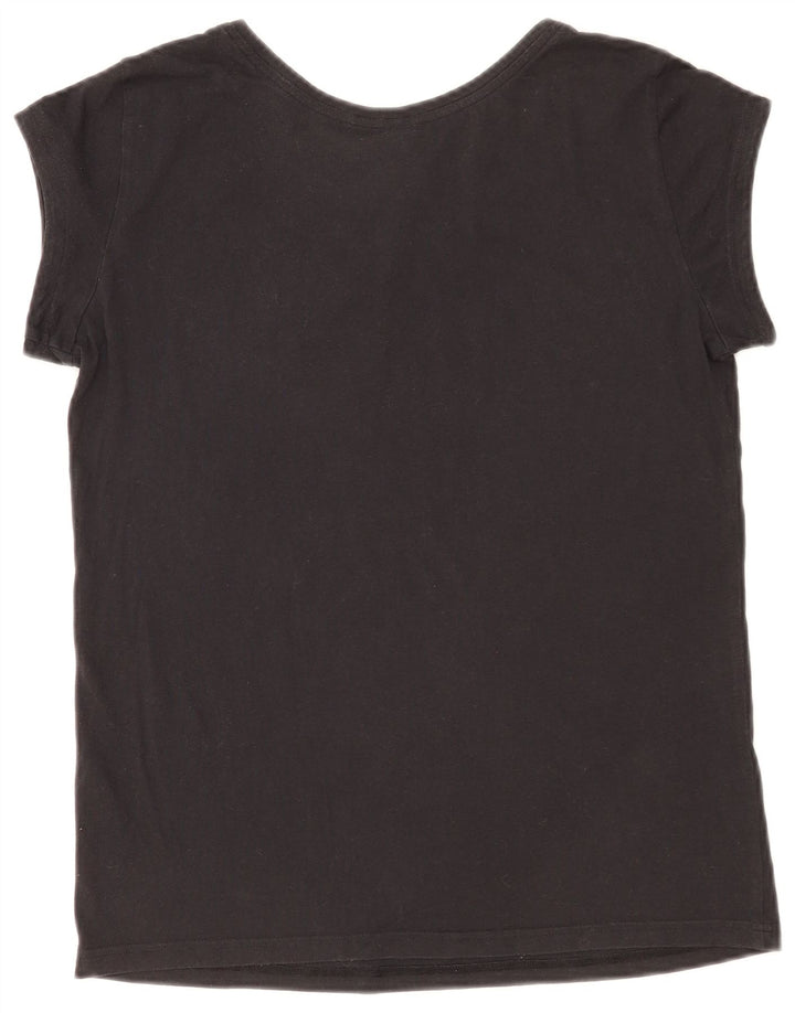 Damska koszulka graficzna Adidas Top UK 12 Medium Black