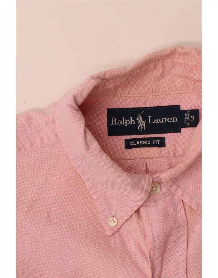 Koszula męska Ralph Lauren o klasycznym kroju, średnio różowa, bawełniana