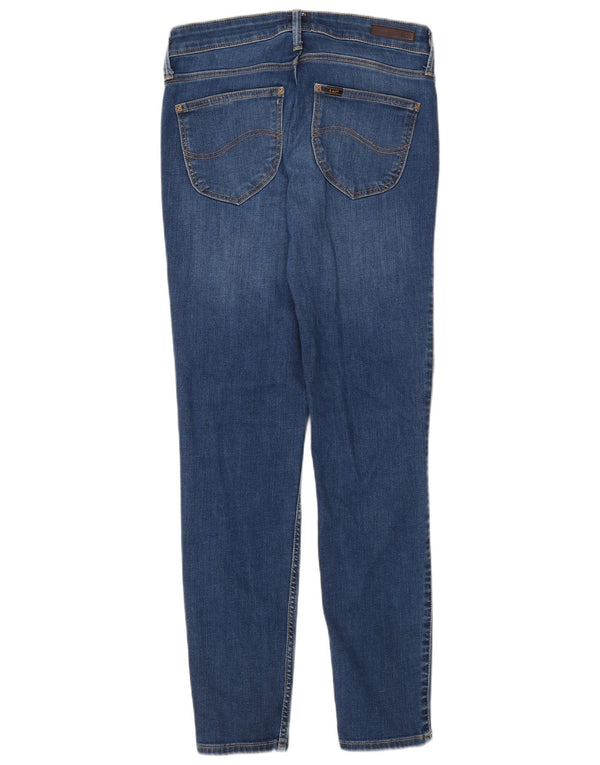 Damskie jeansy Lee Skinny W28 L28 Niebieskie bawełniane