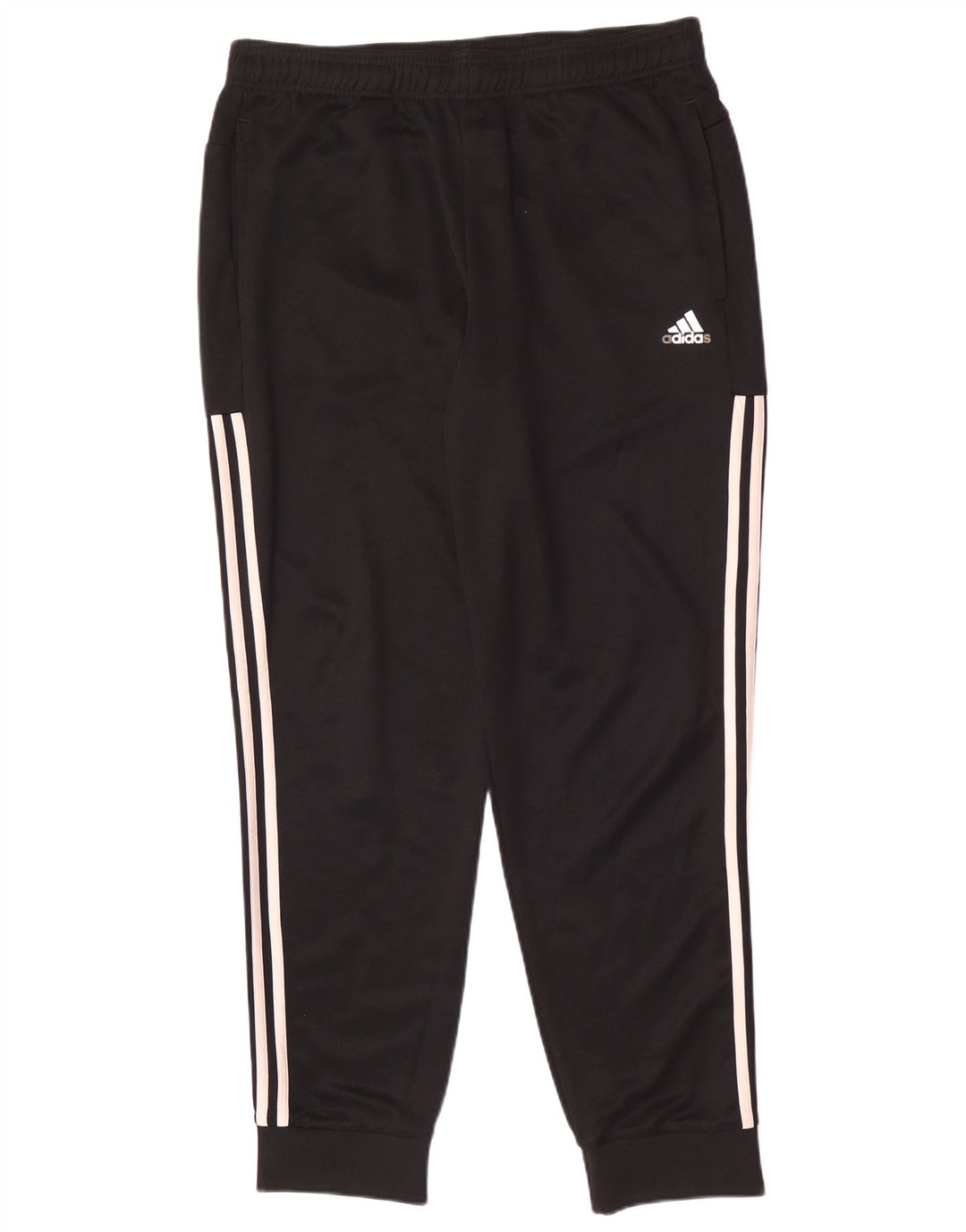 Adidas Męskie spodnie dresowe Joggery, duże, czarne, poliestrowe