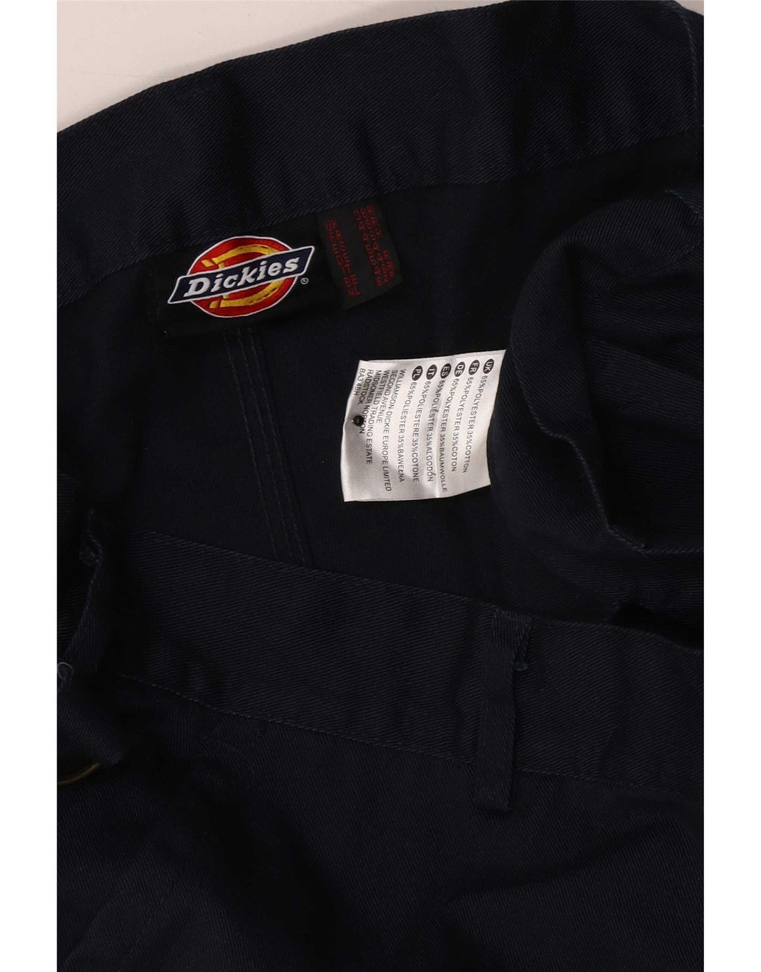 Spodnie męskie Dickies Straight Cargo W38 L30 Granatowy poliester