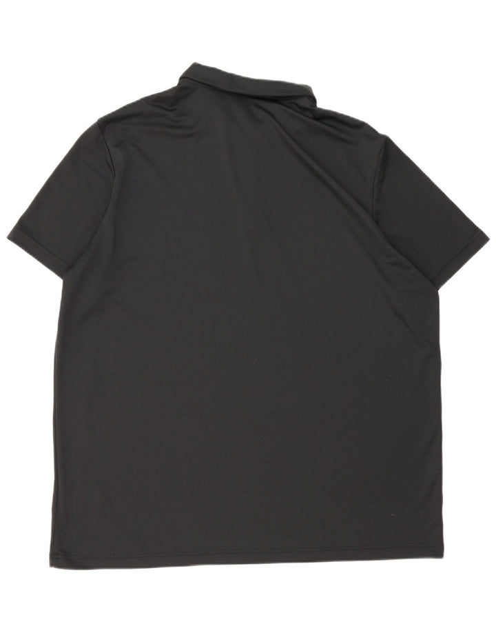 Męska koszulka polo Adidas Aeroready 2XL Czarny poliester