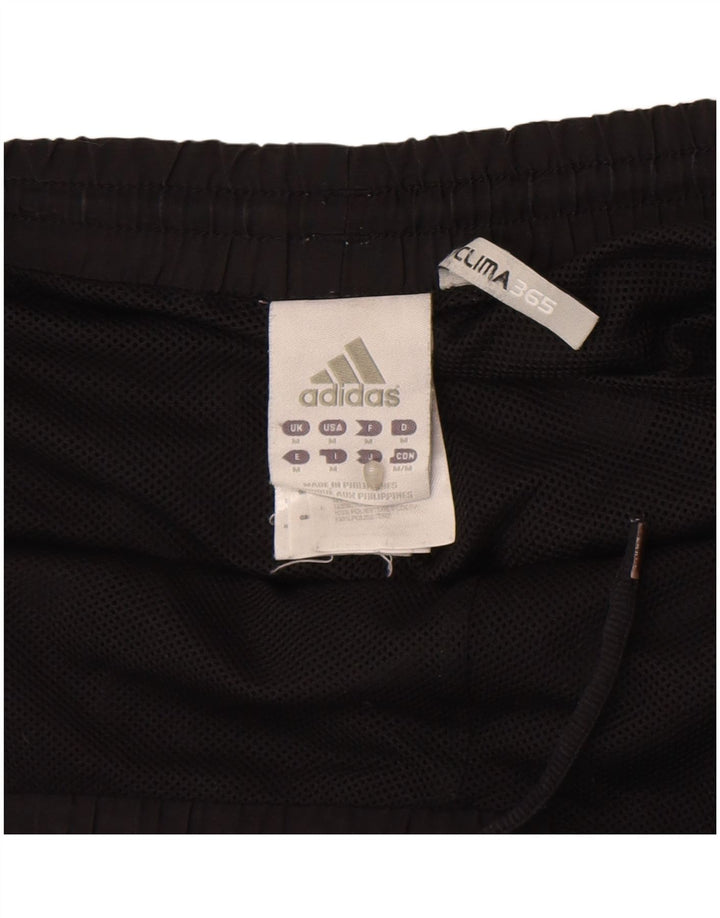 Męskie spodenki sportowe Adidas Clima 365, średni czarny poliester z blokami kolorów