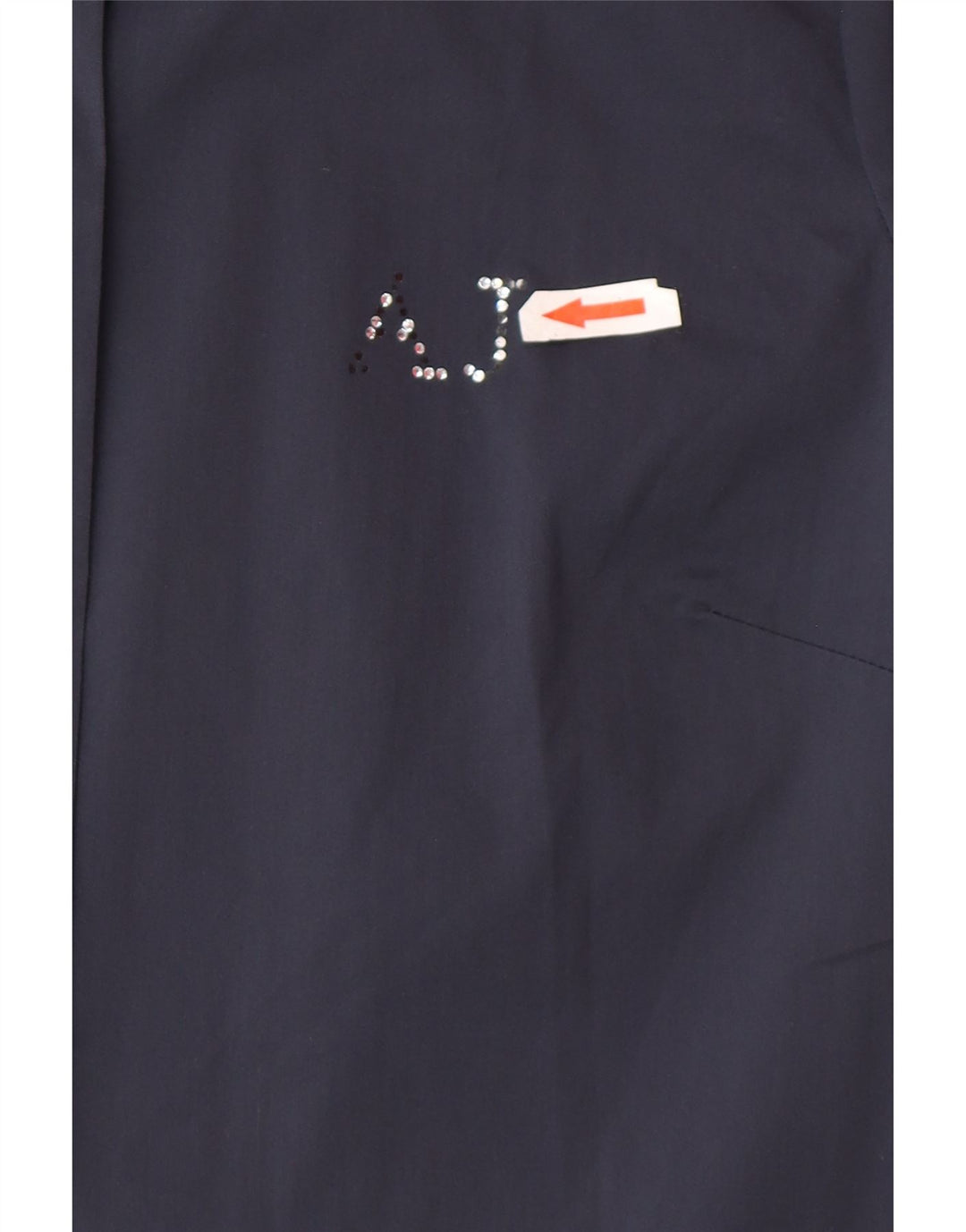 Damska bluzka koszulowa Armani EU 40, średni granatowy, bawełniany