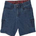 LEE Womens Cargo Denim Shorts US 14 XL W34  Blue Cotton Vintage Lee and Second-Hand Lee from Messina Hembry 