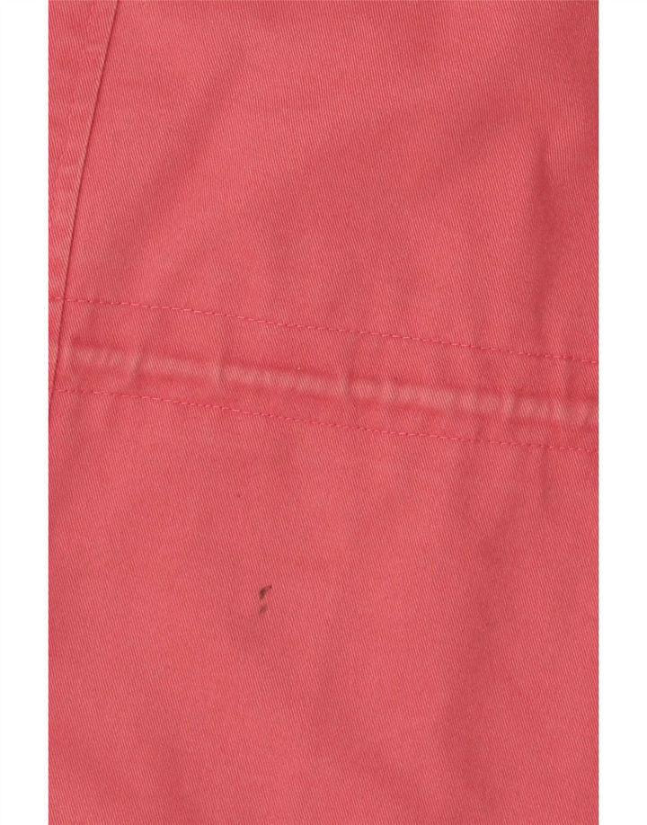 Damska kurtka parka z kapturem Cotton Traders UK 24 4XL Różowa
