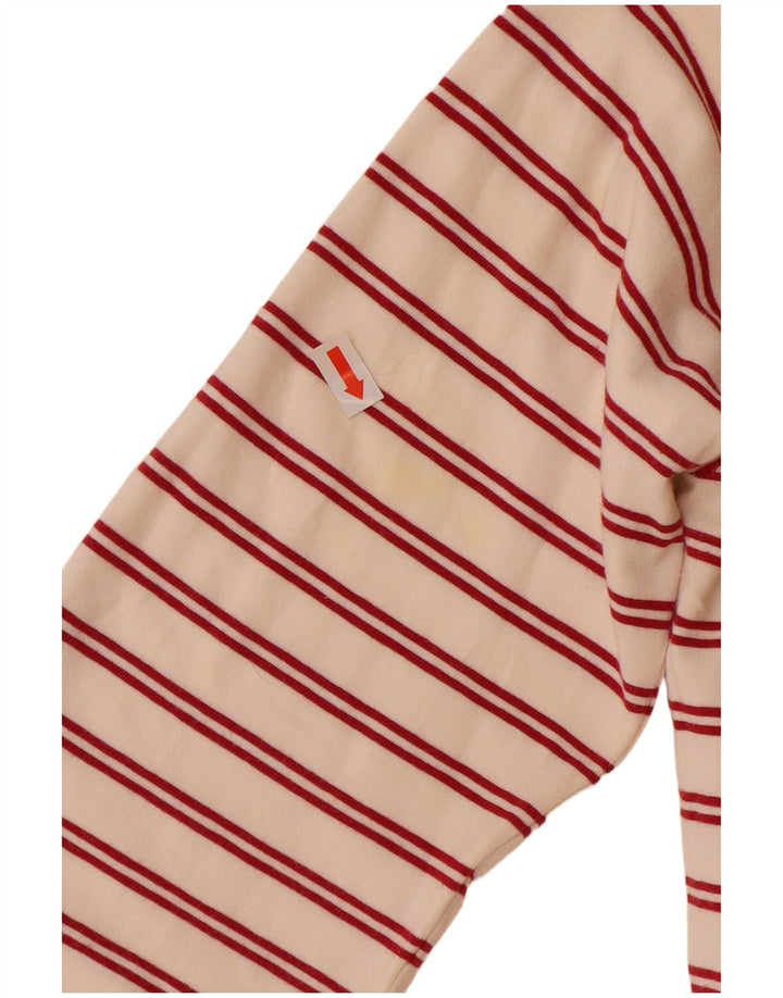 Damska koszulka polo do rugby MARINA YACHTING UK 12 w średnie białe paski