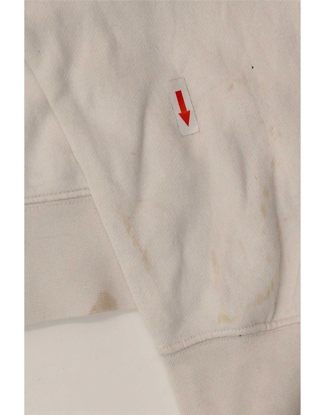 Męska bluza dresowa Nike, mała, biała, bawełniana