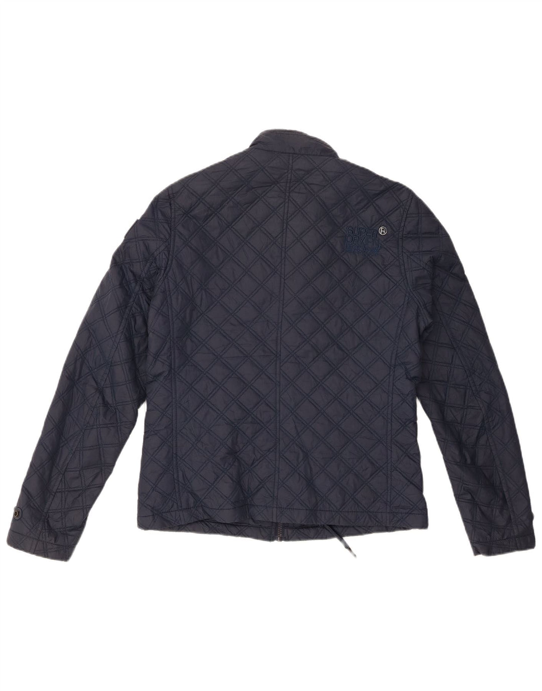 Damska pikowana kurtka Superdry UK 12, średni granat