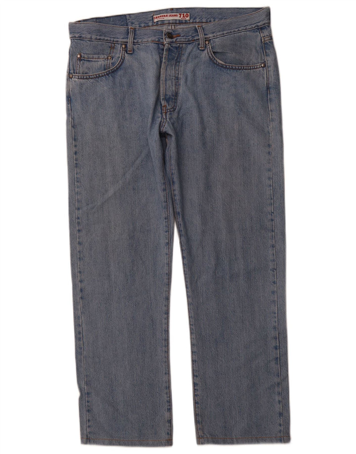 Męskie jeansy CARRERA 710 Regular Straight W36 L29 Niebieskie bawełniane