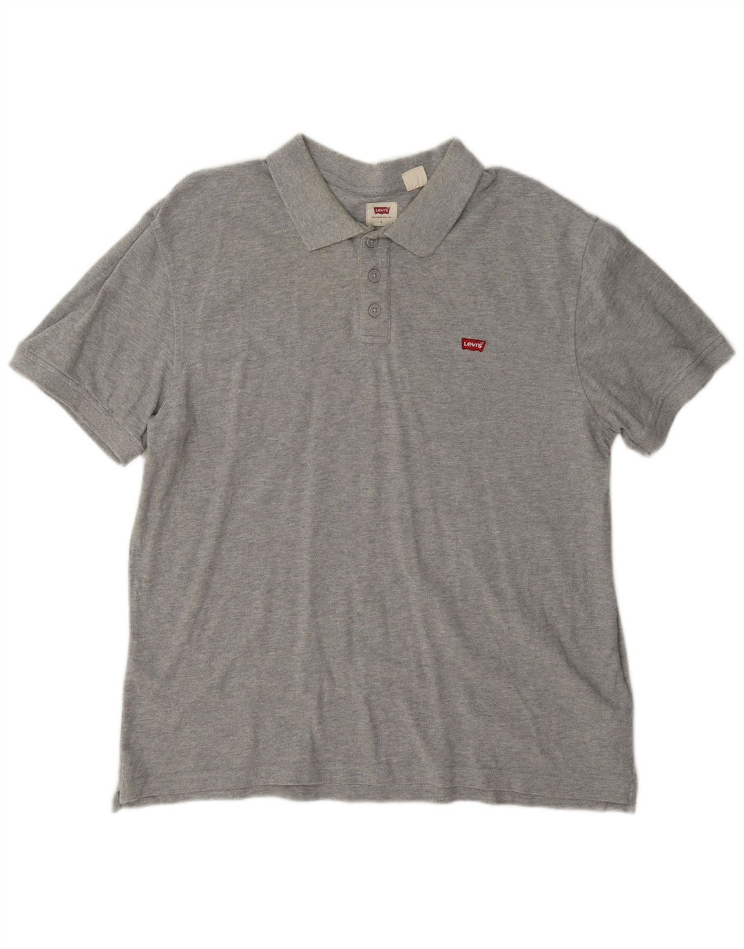Męska koszulka polo Levi's, duża, szara, bawełniana