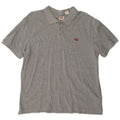 Męska koszulka polo Levi's, duża, szara, bawełniana
