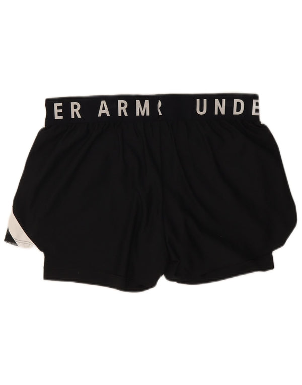 Damskie spodenki sportowe Under Armour Graphic UK 14, duże, czarne, z blokami kolorów