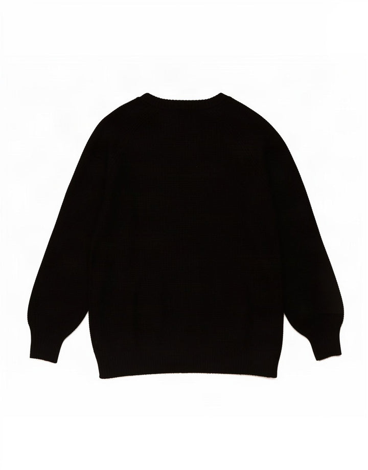 Sweter damski Gap z okrągłym dekoltem UK 12, średni czarny nylon
