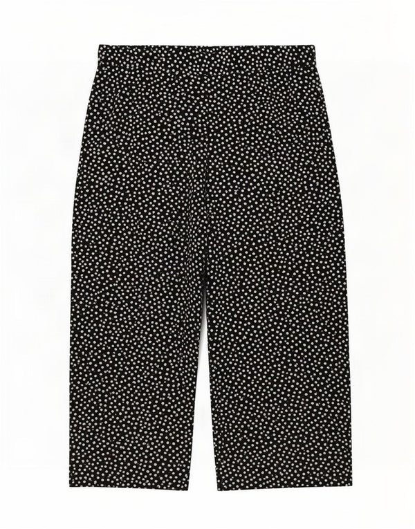Spodnie damskie Marks & Spencer UK 20 2XL W40 L27 Czarne w kropki