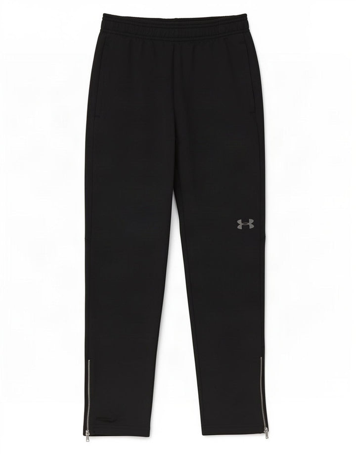 Spodnie dresowe chłopięce Under Armour 9-10 lat, średni czarny poliester
