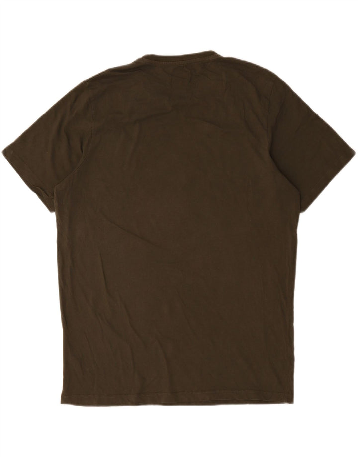 Koszulka Męska Rab z Grafiki XL Khaki Bawełna
