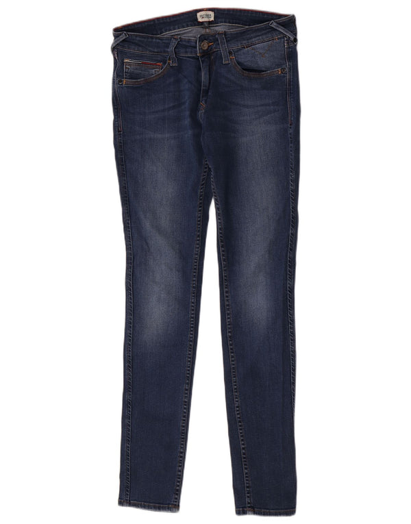 Damskie jeansy Skinny Tommy Hilfiger W31 L32 Niebieskie bawełniane