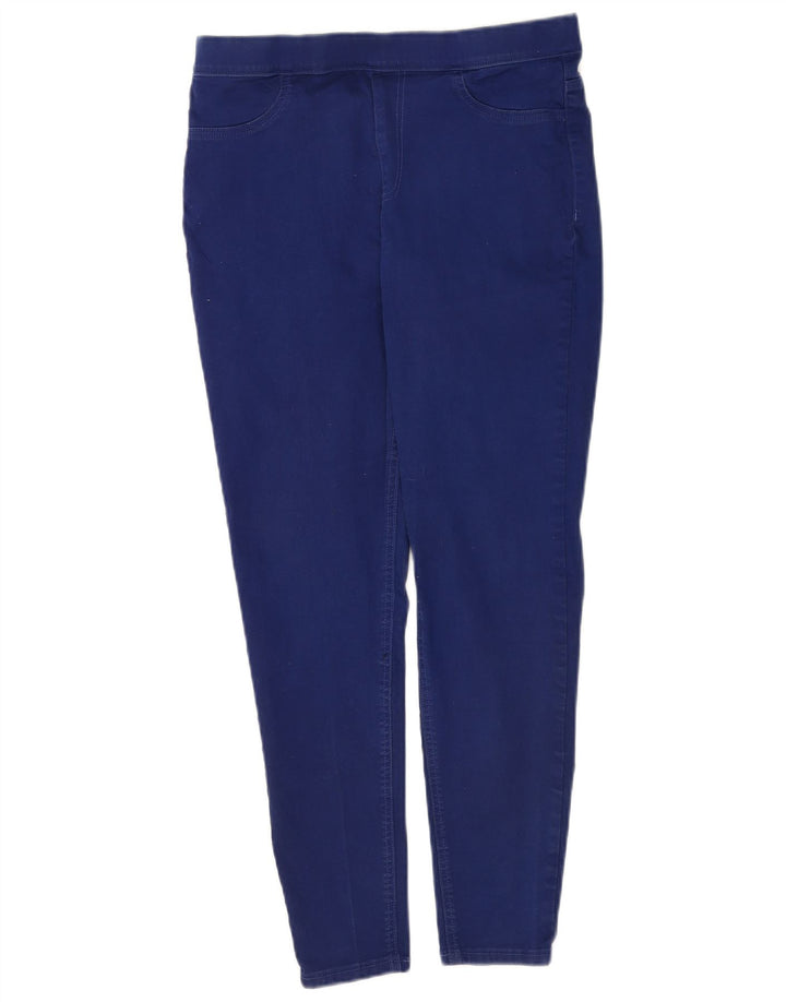 Damskie jeansy Marks & Spencer Regular Jegging UK 14, duże, W32 L27, niebieskie