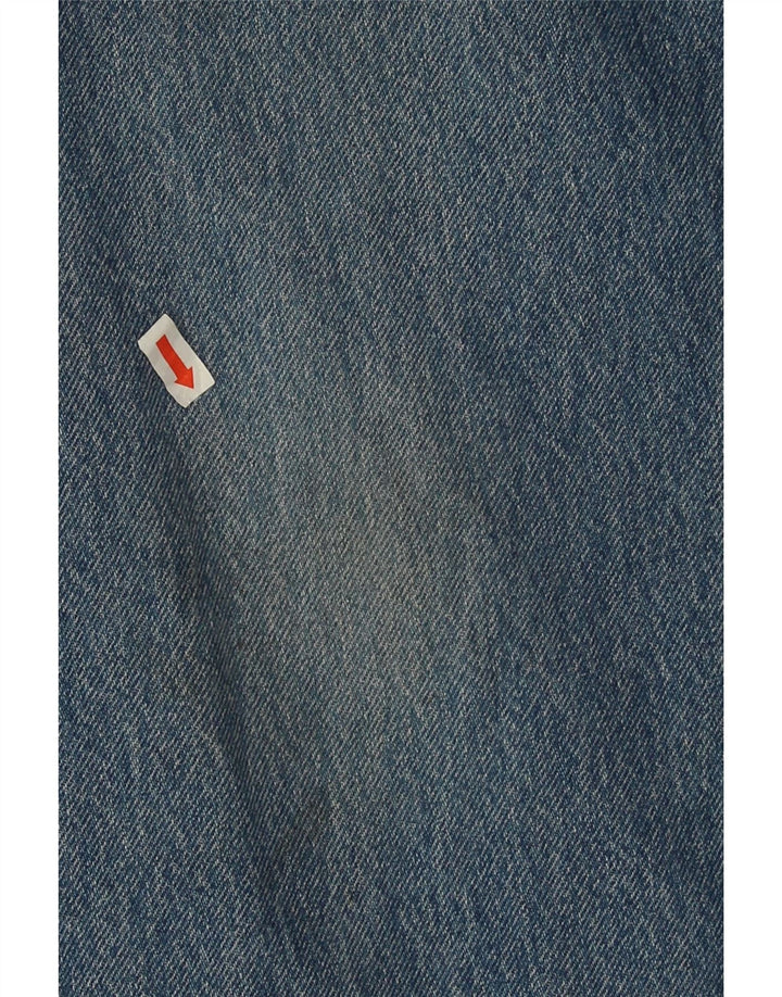 Męskie jeansy Levi's 501 Straight W36 L32 Niebieskie bawełniane