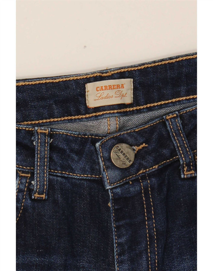 Damskie jeansy Carrera Slim Cropped IT 44 Medium W29 L25 Granatowa bawełna