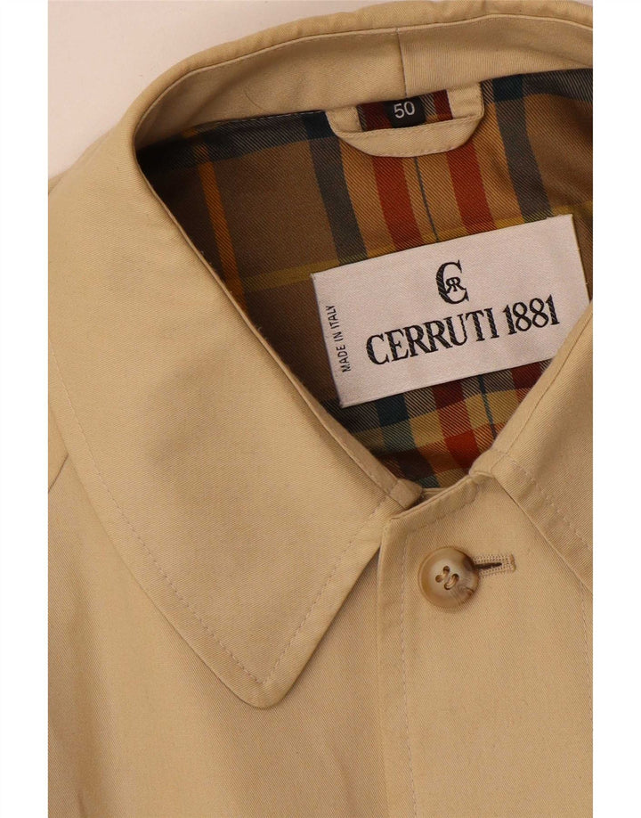 Płaszcz męski Cerruti 1881 IT 50, duży, beżowy