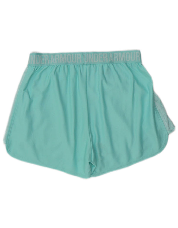 Damskie spodenki sportowe UNDER ARMOUR Heat Gear Graphic UK 8 Small Turkus