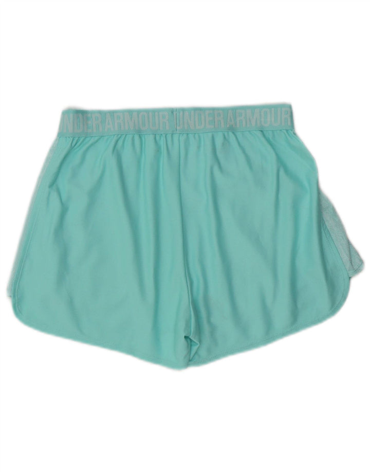Damskie spodenki sportowe UNDER ARMOUR Heat Gear Graphic UK 8 Small Turkus