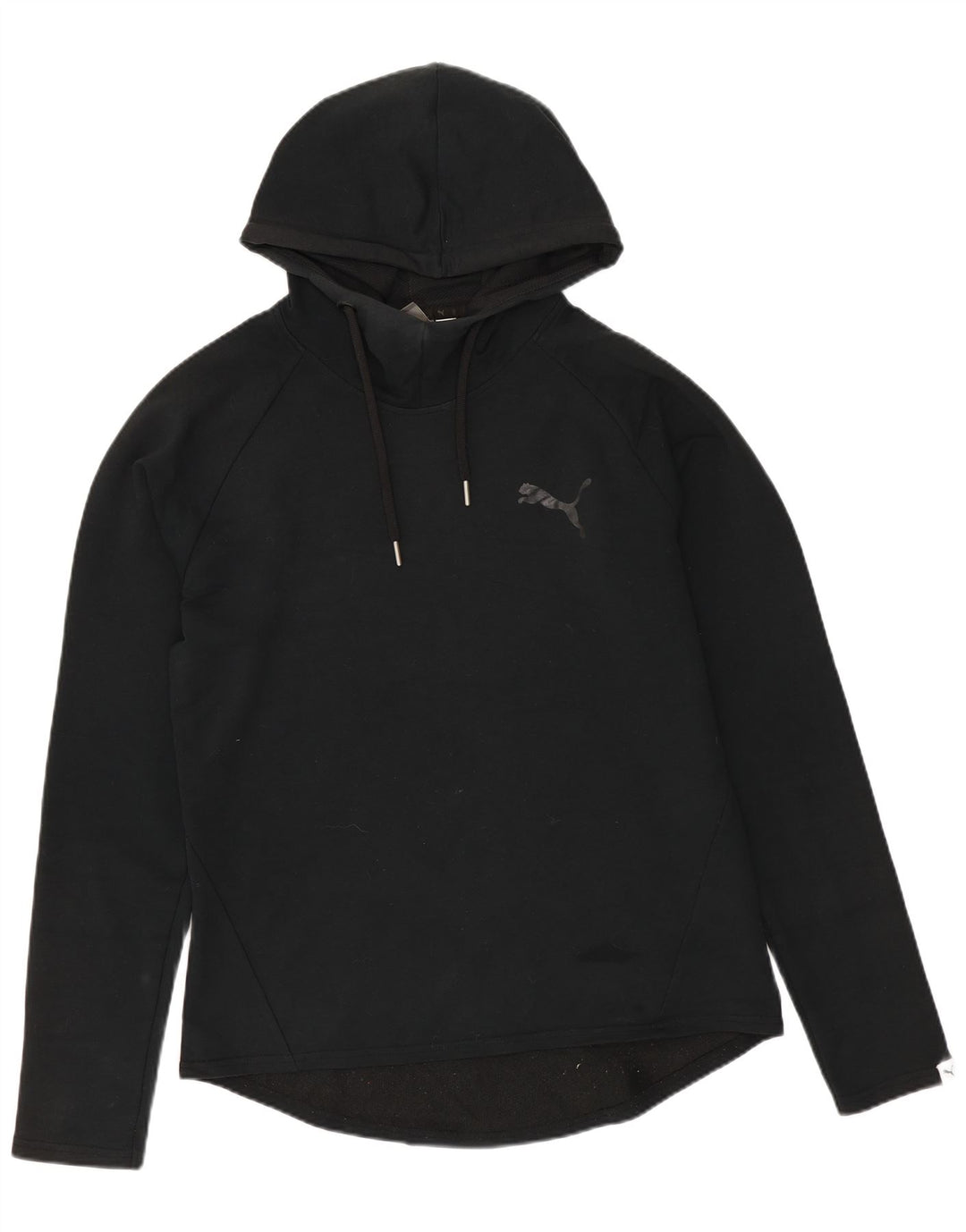 Damski sweter z kapturem PUMA UK 10, mały, czarny, bawełniany