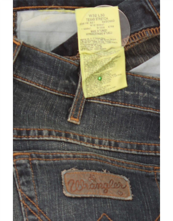 Męskie jeansy Wrangler Texas Stretch Straight W32 L30 granatowe