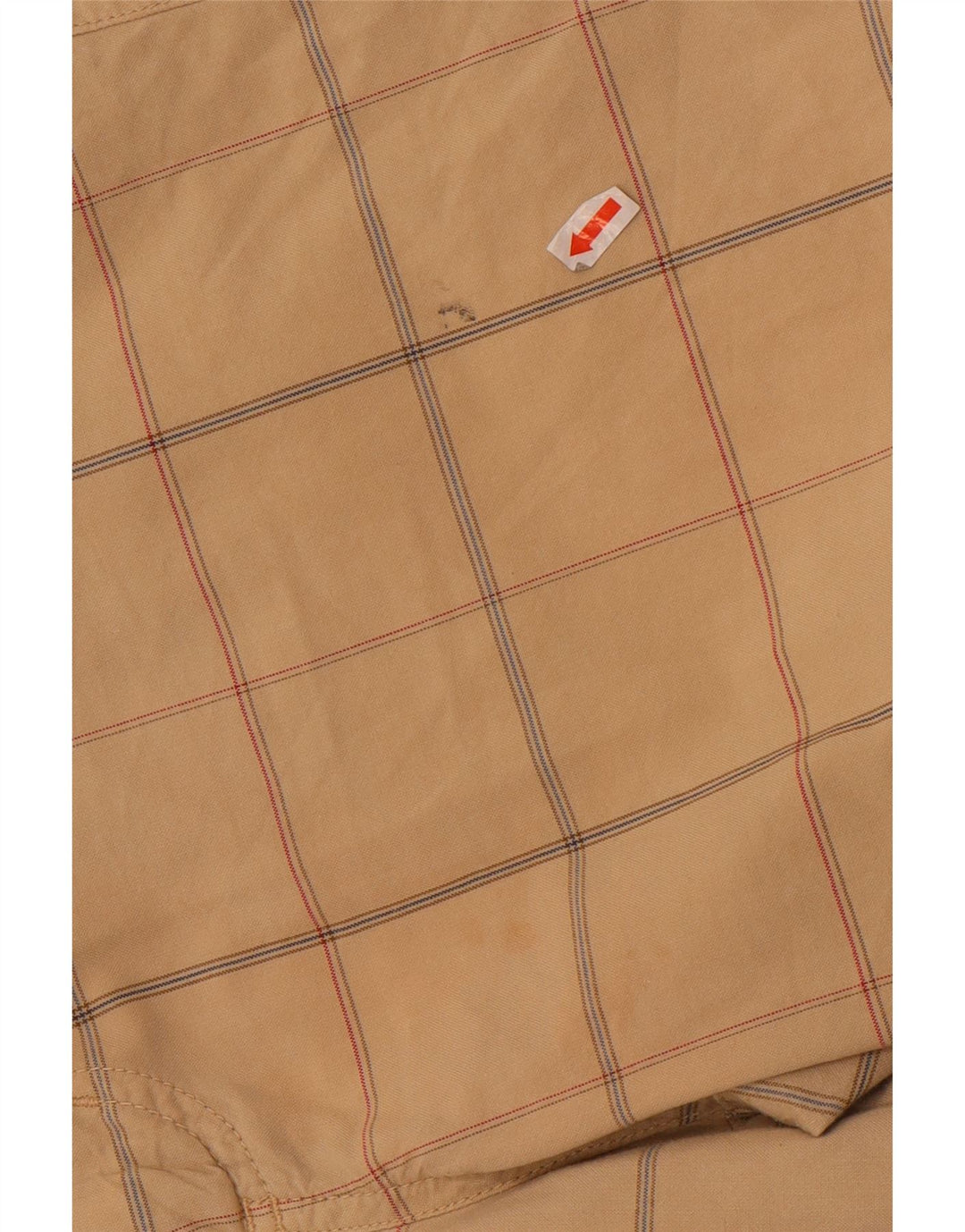 Męskie spodenki chino Converse Medium W32, beżowa, bawełniana krata
