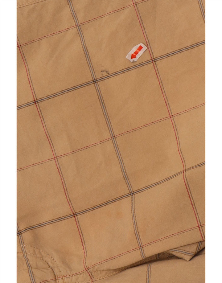 Męskie spodenki chino Converse Medium W32, beżowa, bawełniana krata