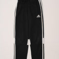 ADIDAS Boys Tracksuit Trousers 7-8 Years  Black Colourblock Polyester Vintage Adidas and Second-Hand Adidas from Messina Hembry 