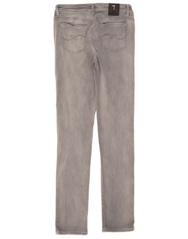 Damskie jeansy Skinny Trussardi W28 L31 szare