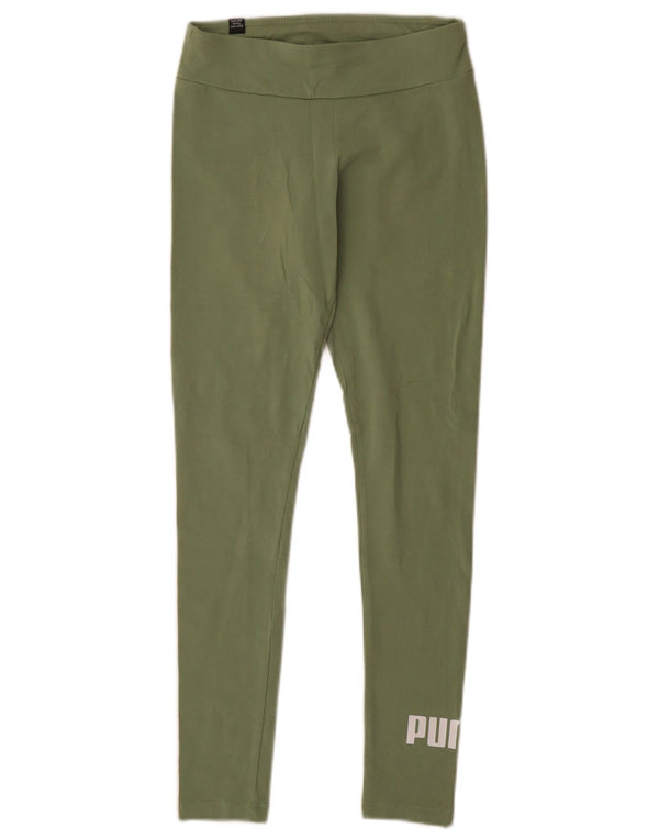 Damskie legginsy Puma Graphic UK 4 XS Zielone