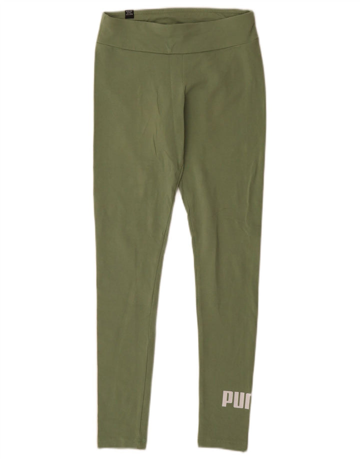 Damskie legginsy Puma Graphic UK 4 XS Zielone