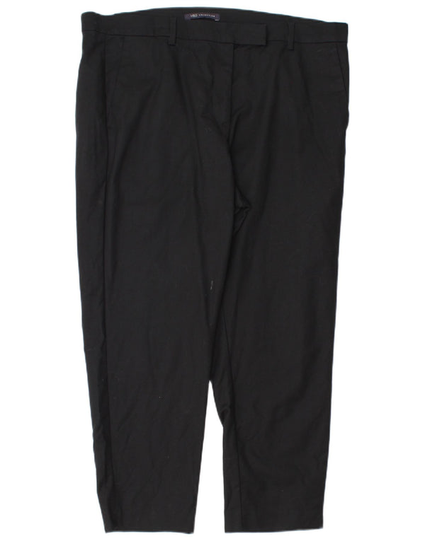 Krótkie spodnie damskie Marks & Spencer UK 18 XL W38 L25 Czarna bawełna