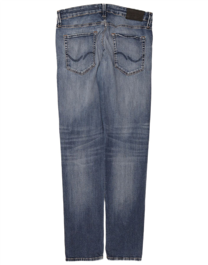 Męskie jeansy Jack & Jones GLENN Slim W33 L32 Niebieska bawełna
