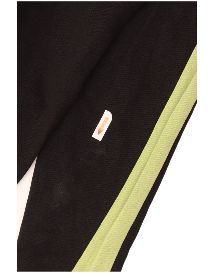 Damska bluza Puma Jumper UK 14 Średnia czarna bawełna z blokami kolorów