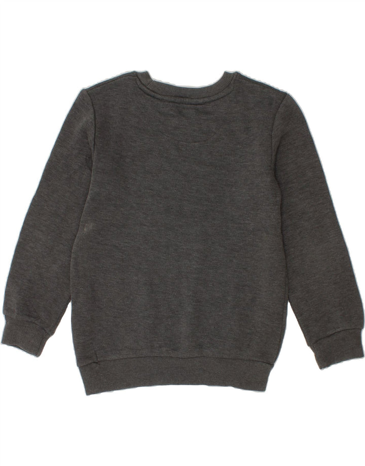 HURLEY Boys Graphic Sweatshirt Jumper 6-7 Years Grey Cotton Vintage Hurley and Second-Hand Hurley from Messina Hembry 