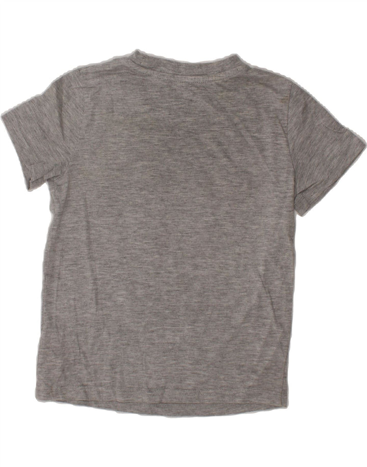 CHAMPION Boys Graphic T-Shirt Top 5-6 Years Grey Cotton Vintage Champion and Second-Hand Champion from Messina Hembry 