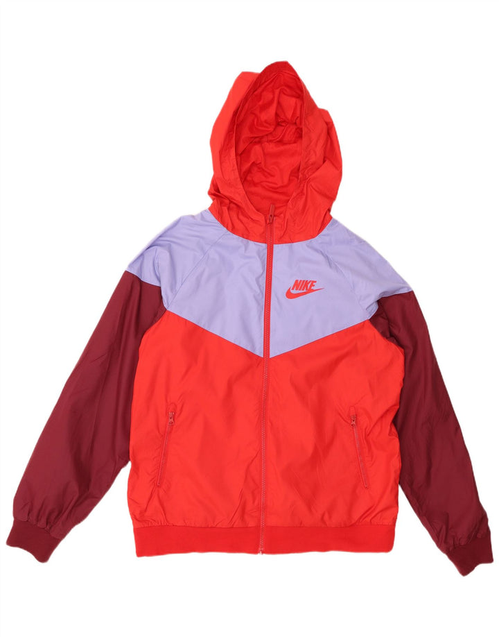 Chłopięca kurtka dresowa NIKE 13-14 lat XL, wielokolorowa, z blokami kolorów