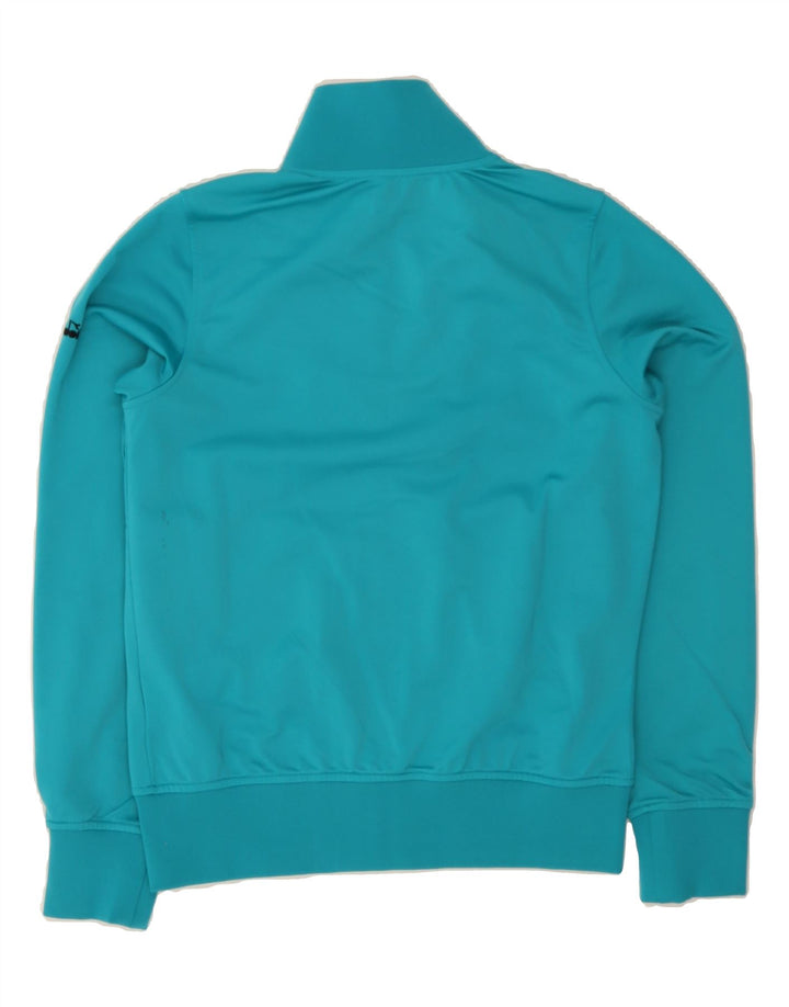 DIADORA Womens Tracksuit Top Jacket UK 14 Large Blue Polyester Vintage Diadora and Second-Hand Diadora from Messina Hembry 