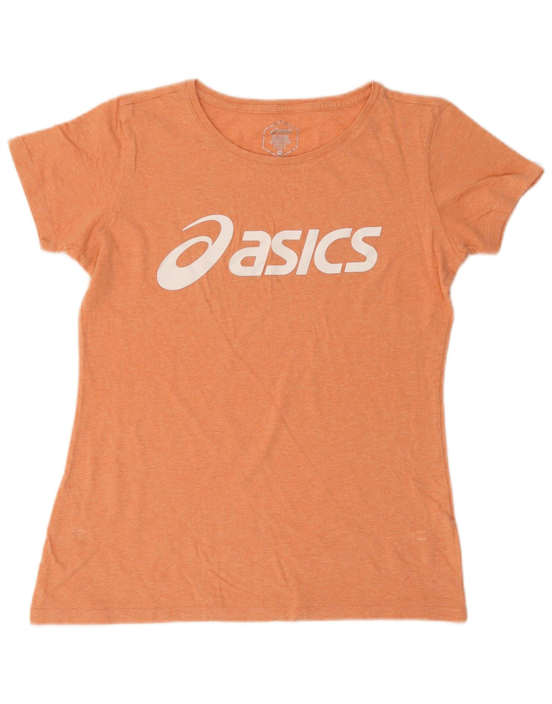 Damska koszulka graficzna Asics Top UK 12, średnia pomarańcza
