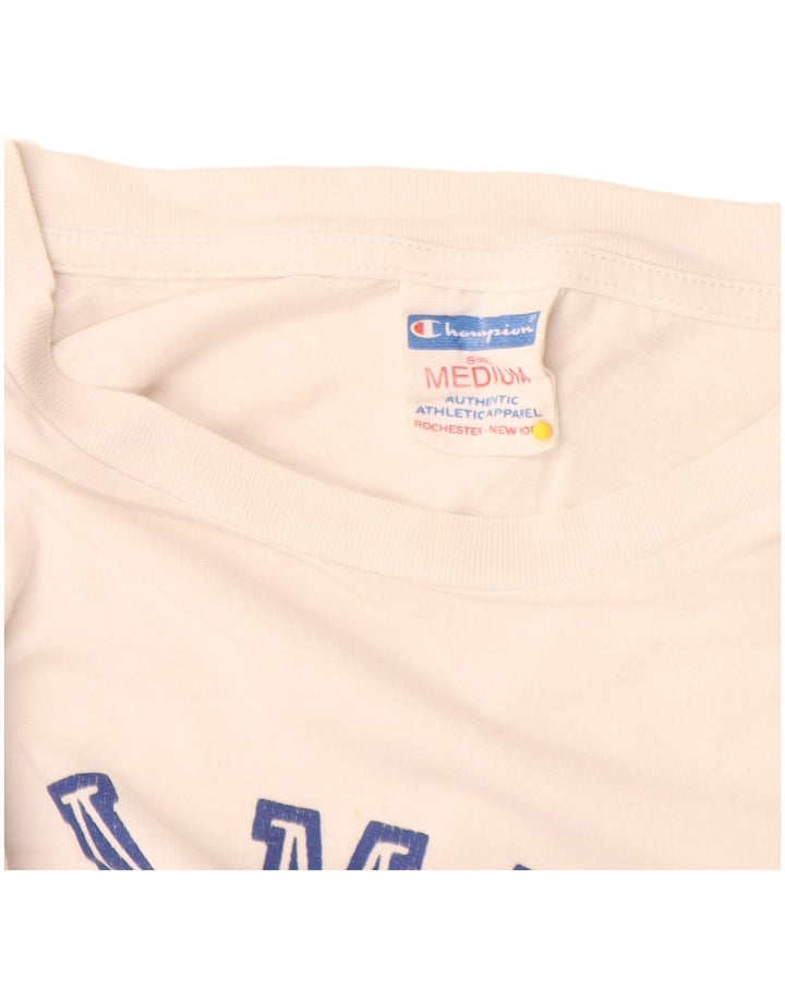 Męski T-shirt Champion z grafiką, średni biały