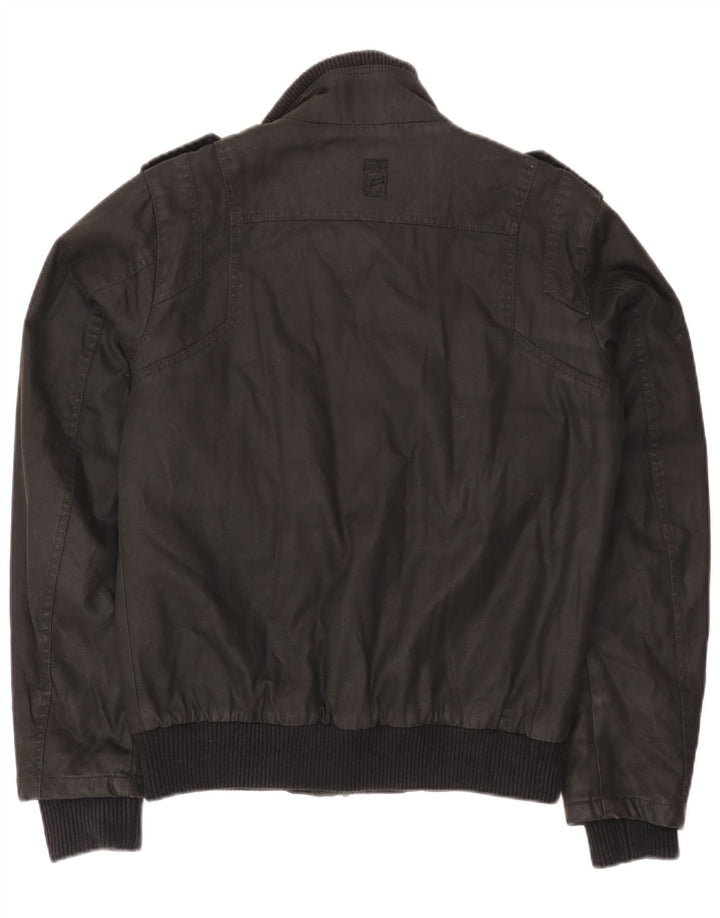 Męska kurtka użytkowa Jack & Jones UK 36, mała, czarna, bawełniana