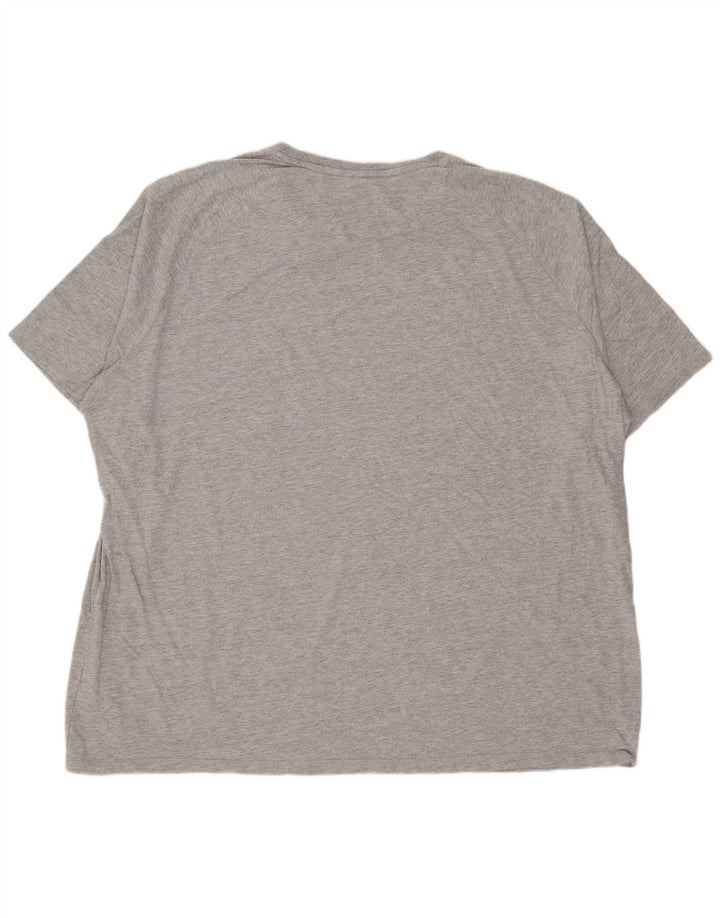 T-shirt męski Dickies 4XL, szara bawełna w plamki